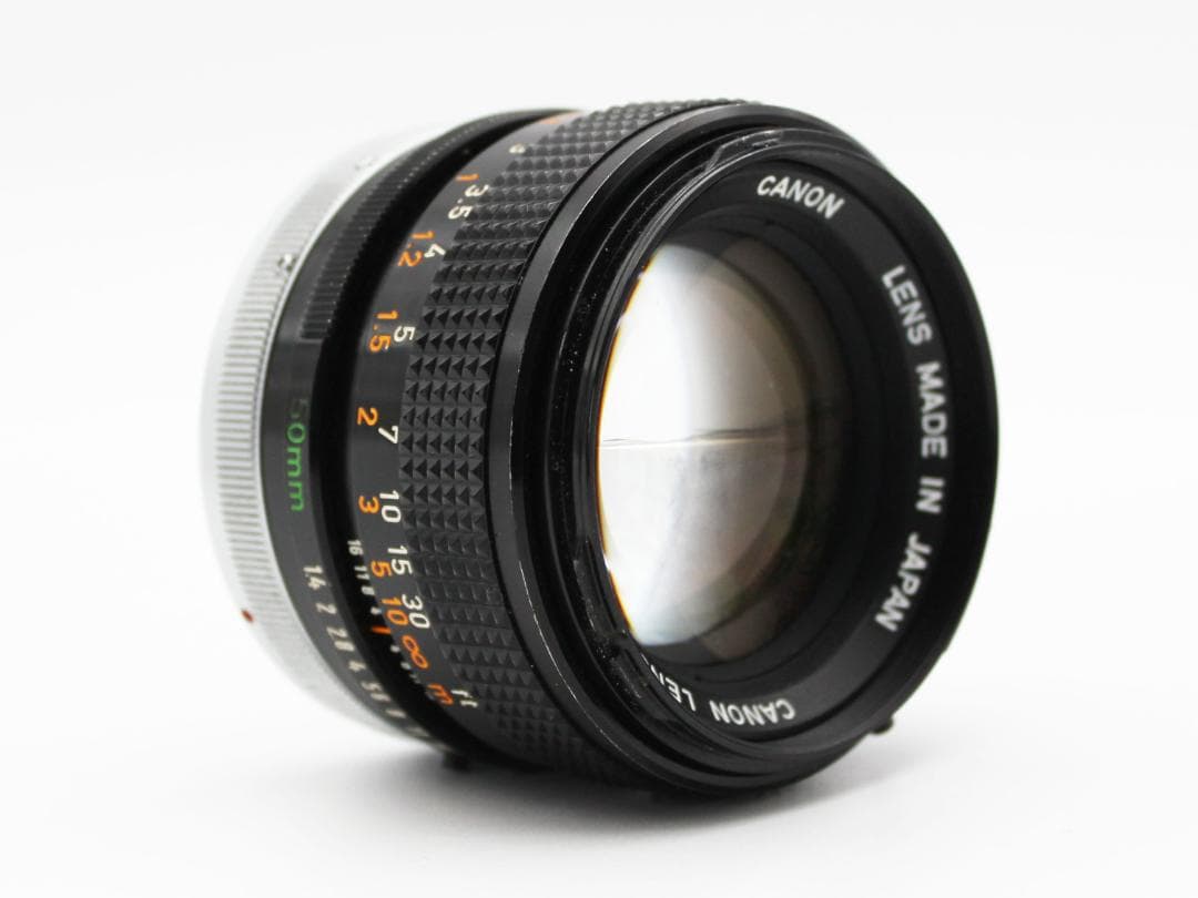 【動作品】Canon AE-1 FD 50mm F1.4 S.S.C レンズ付