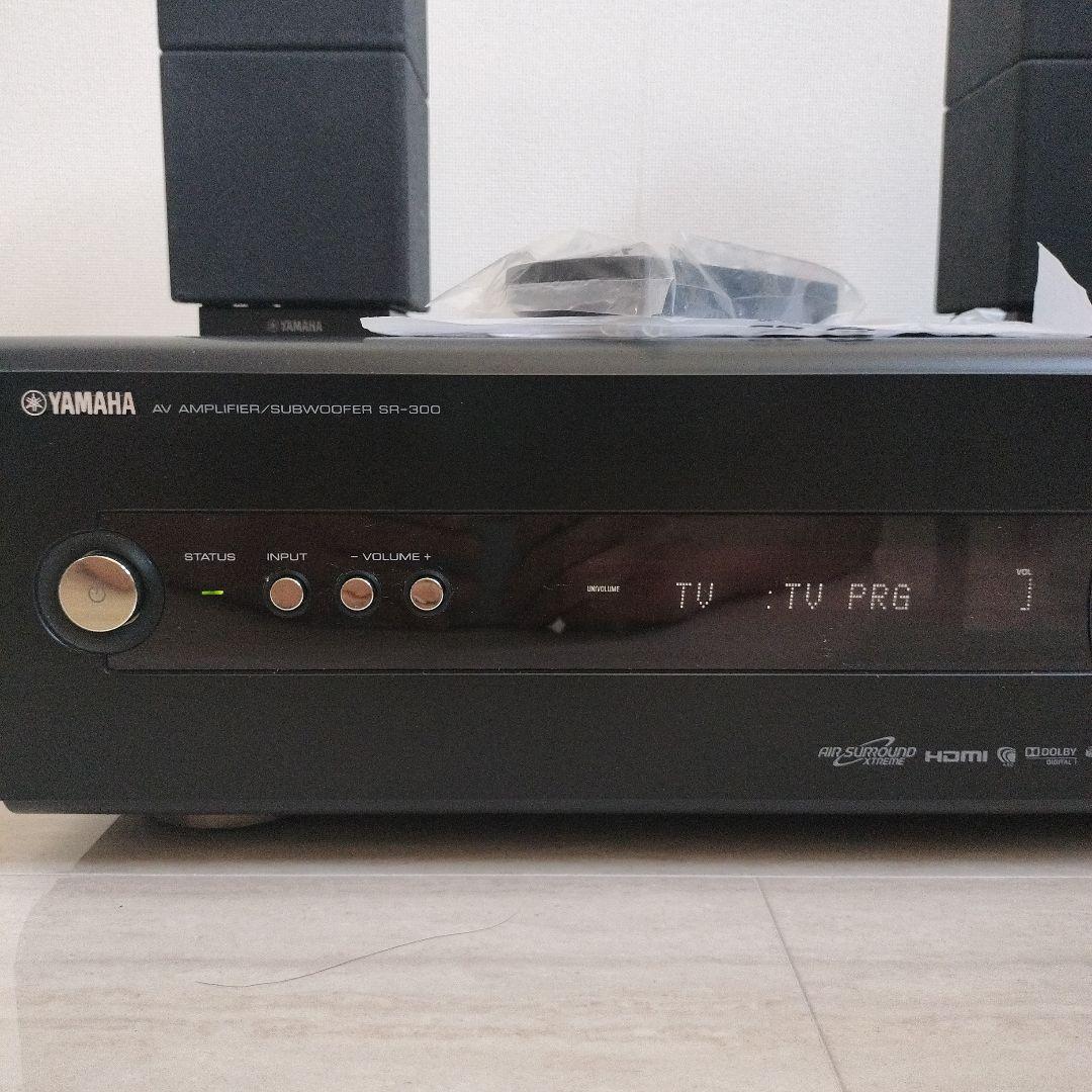 YAMAHA 2.1chスピーカーシステム ブラック YHT-S350