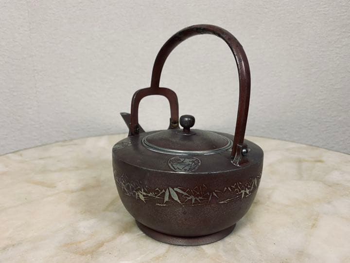 燗鍋（銚子）　金属製　古錫