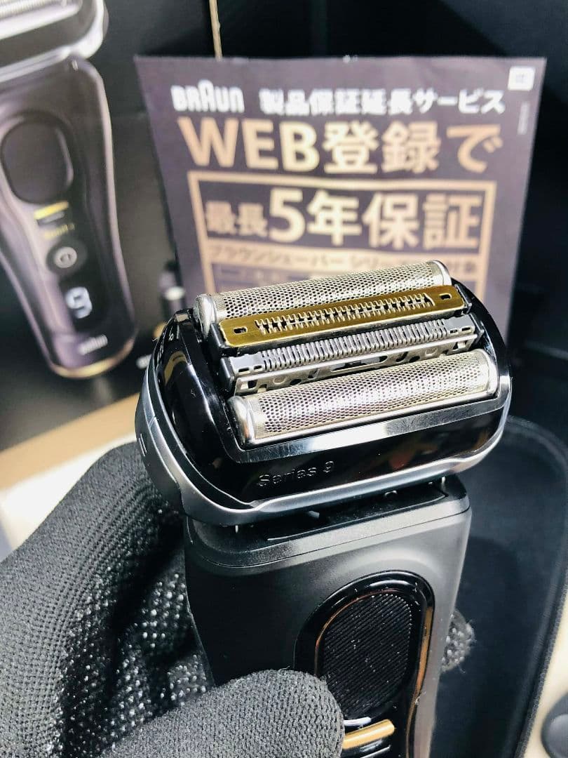 【未使用に近い】ブラウン シリーズ9 SPORT+ 9360cc 電気シェーバー