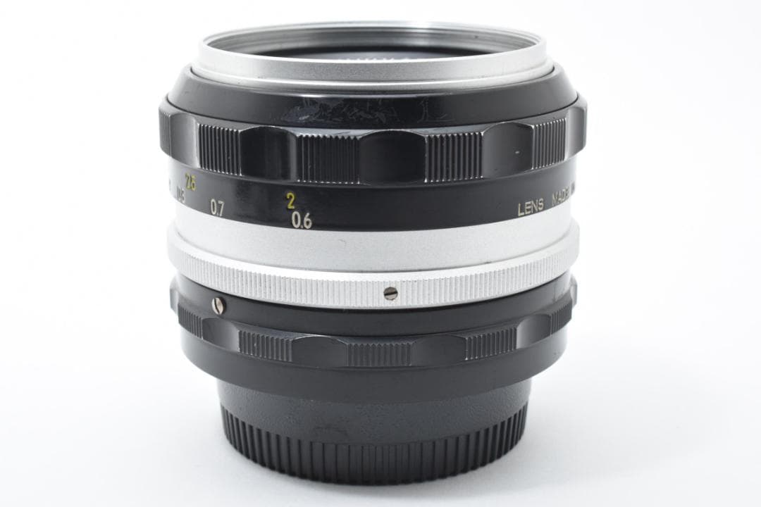 超美品 ニコン S Auto 50mm f1.4 箱付き MF レンズ H289