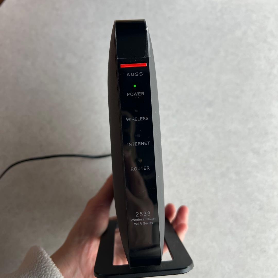 バッファロー 無線WiFiルーター WSR-2533DHPL-C 高速安定通信