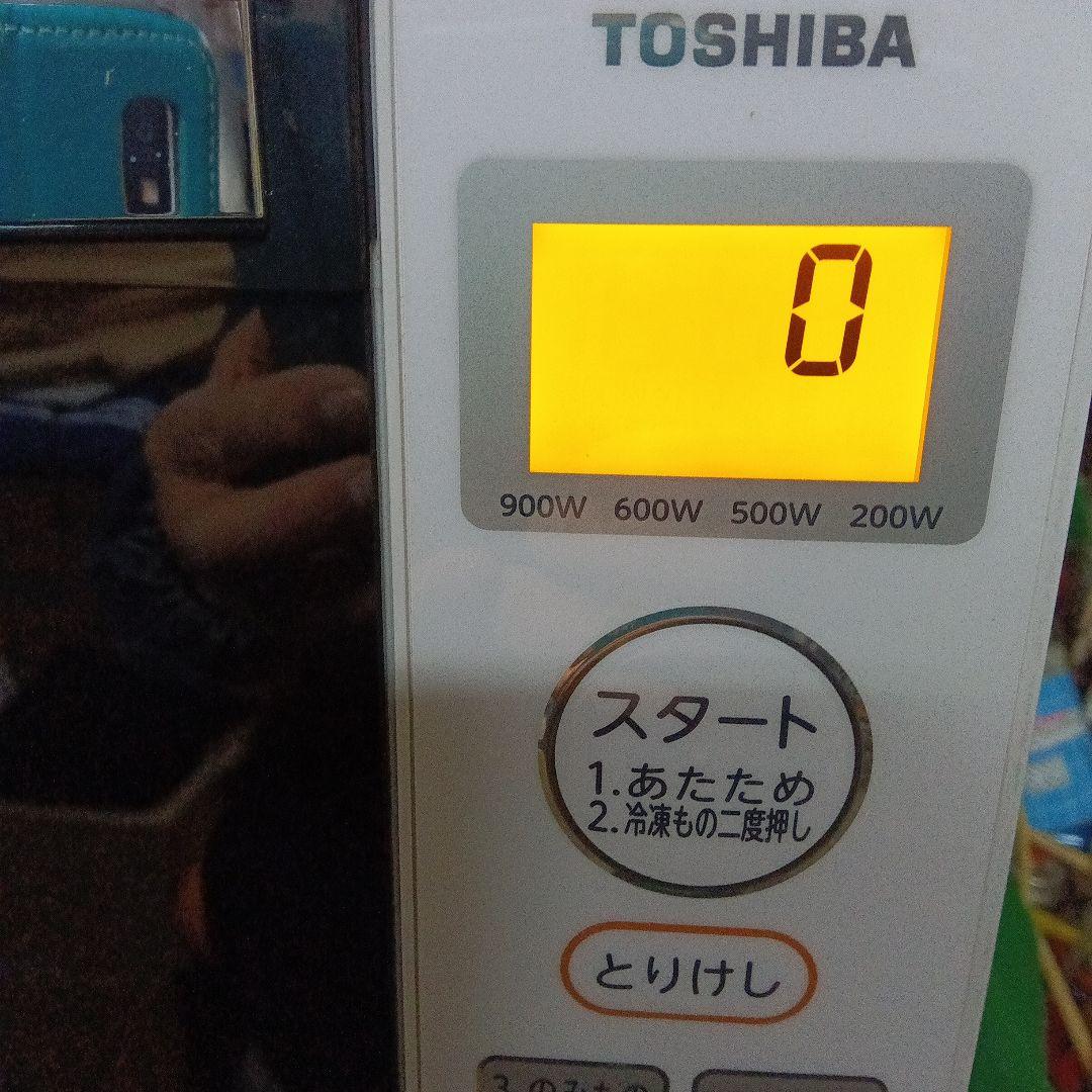 東芝電子レンジ　TOSHIBA フラットテーブル