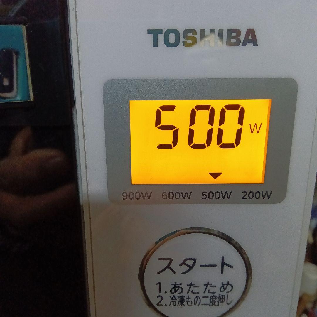 東芝電子レンジ　TOSHIBA フラットテーブル