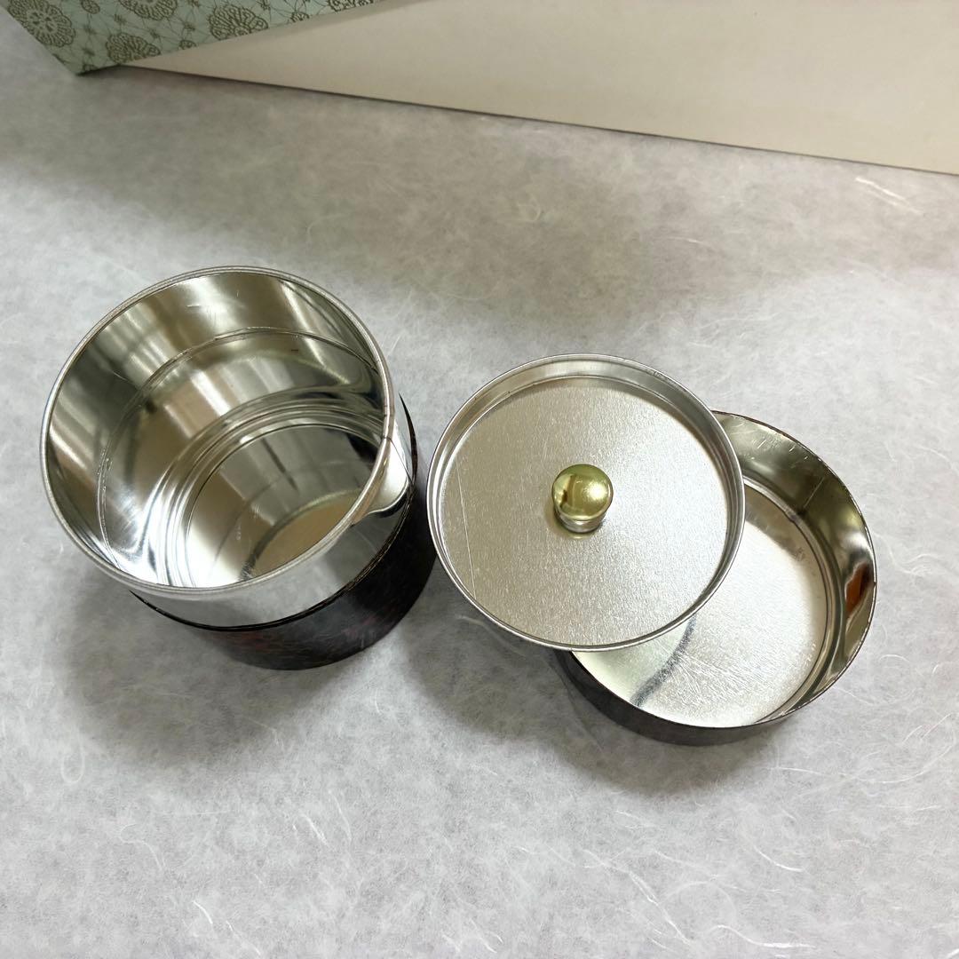 ♦️期間限定出品　津軽塗　漆器　うるし塗装　漆下地塗装　天然木　茶櫃セット