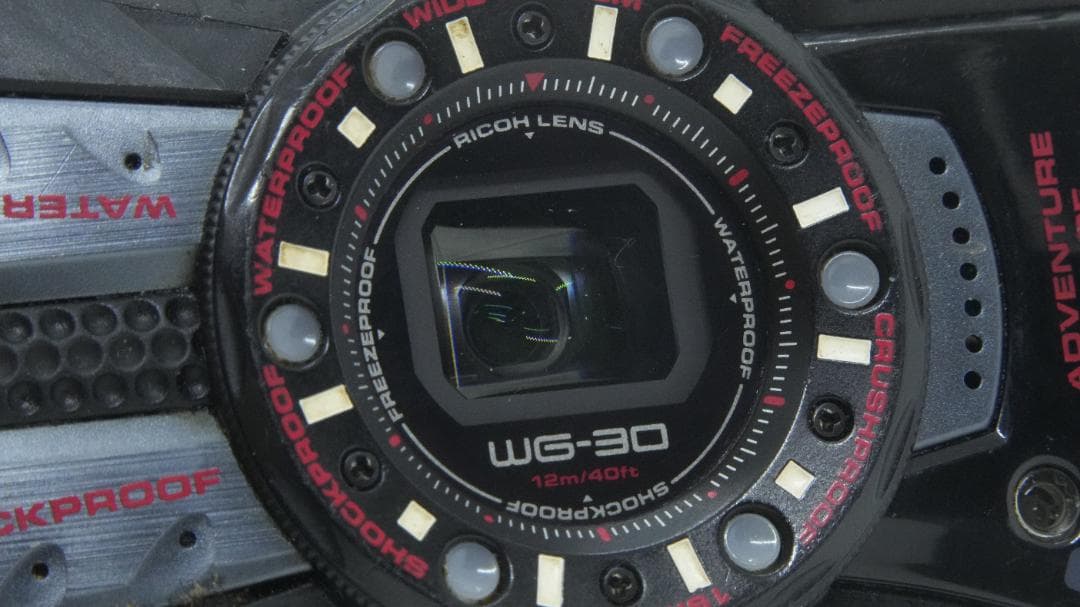 【C2087】 RICOH WG-30 ブラック リコー