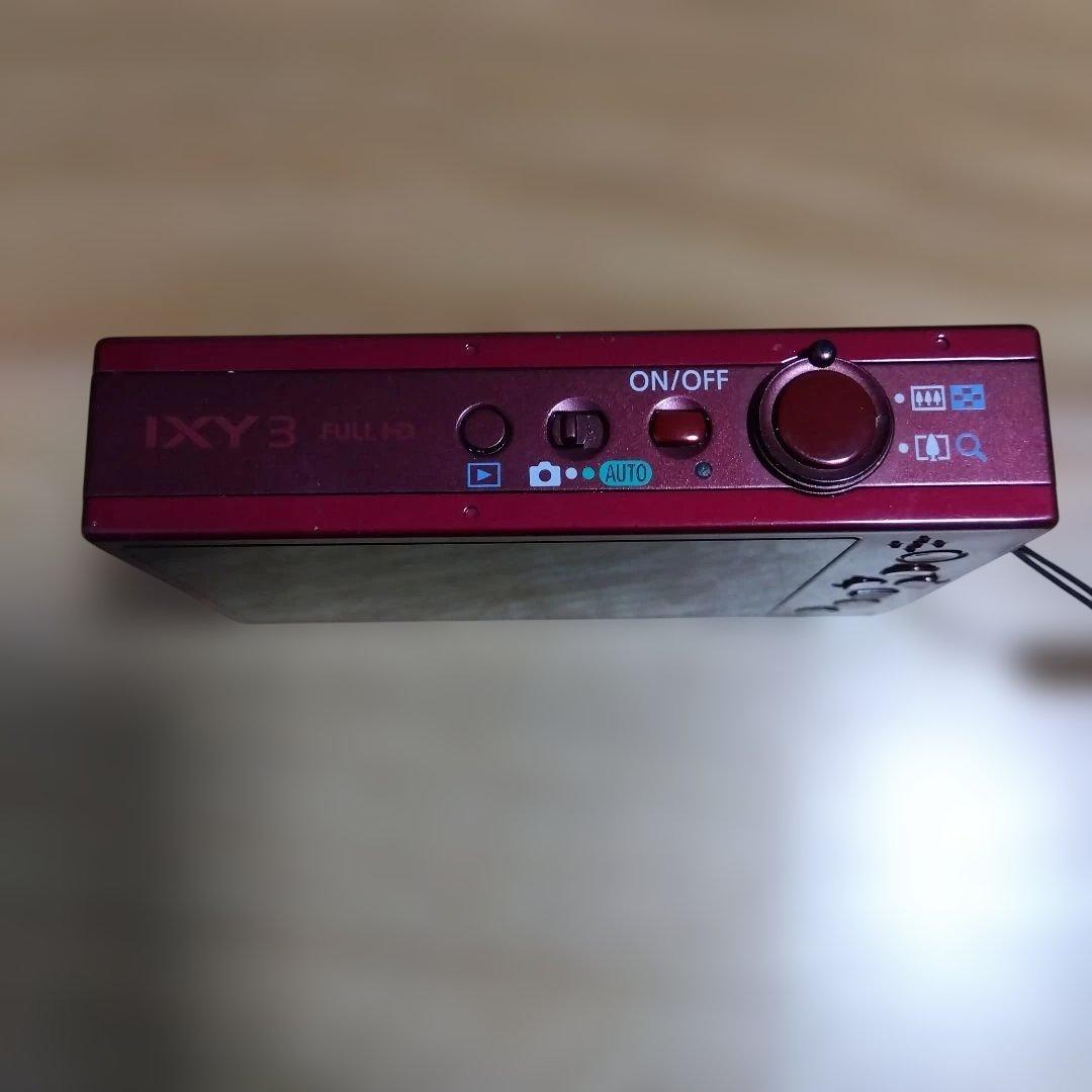 Canon IXY 3 コンパクトデジタルカメラ レッド