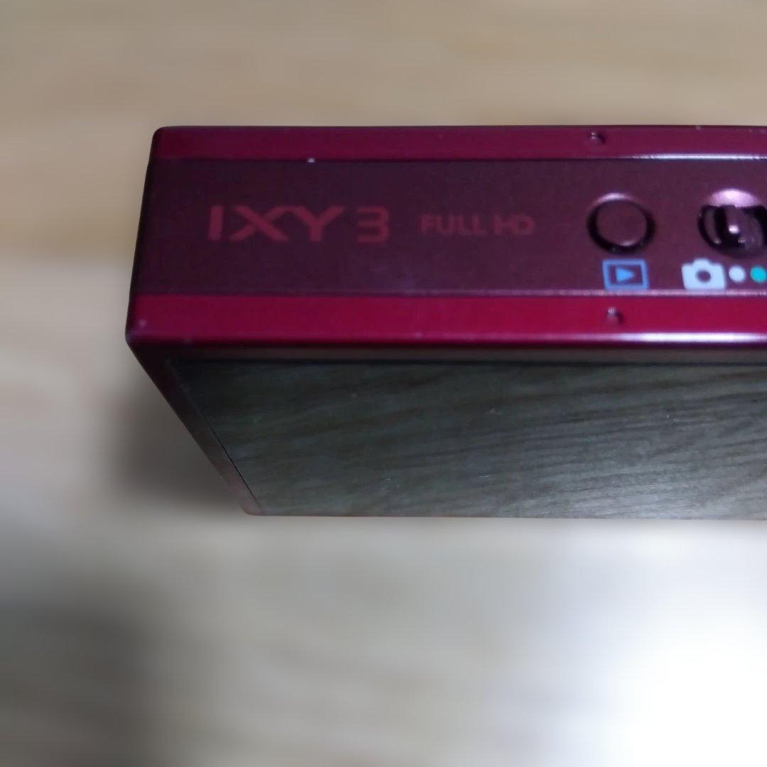 Canon IXY 3 コンパクトデジタルカメラ レッド