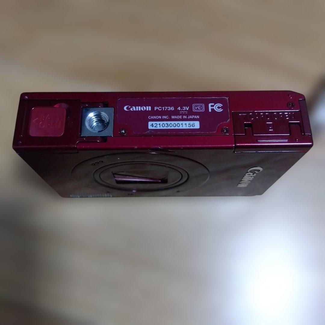 Canon IXY 3 コンパクトデジタルカメラ レッド