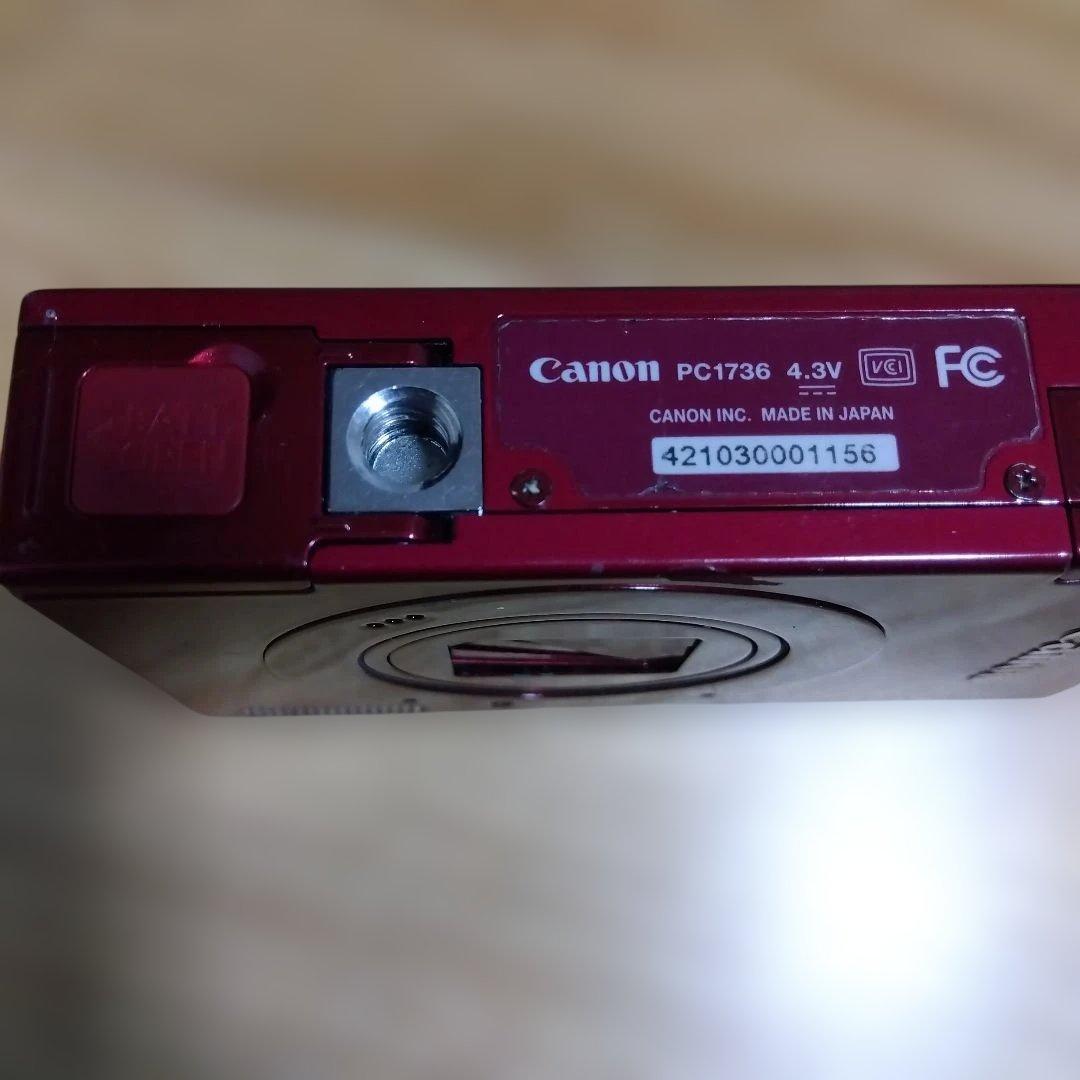 Canon IXY 3 コンパクトデジタルカメラ レッド
