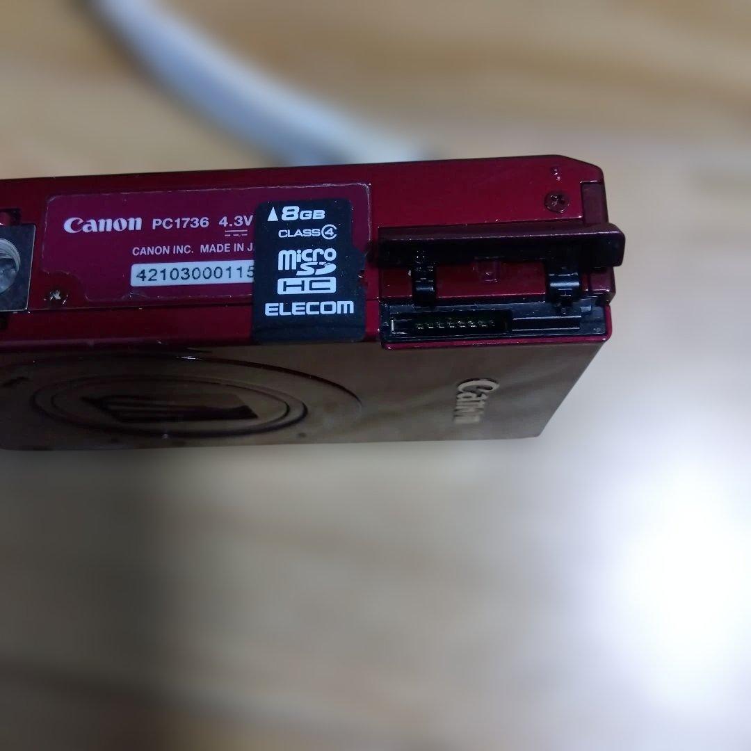 Canon IXY 3 コンパクトデジタルカメラ レッド