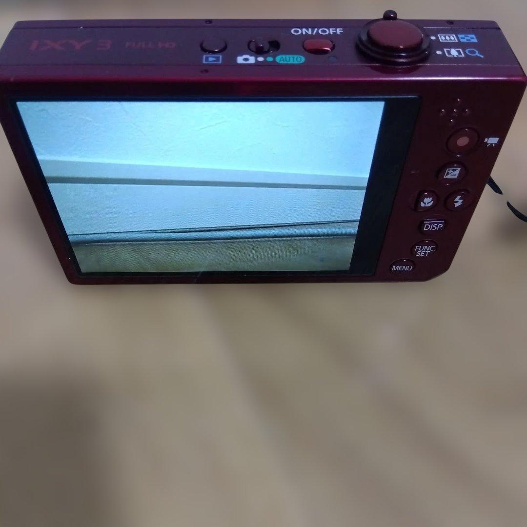 Canon IXY 3 コンパクトデジタルカメラ レッド