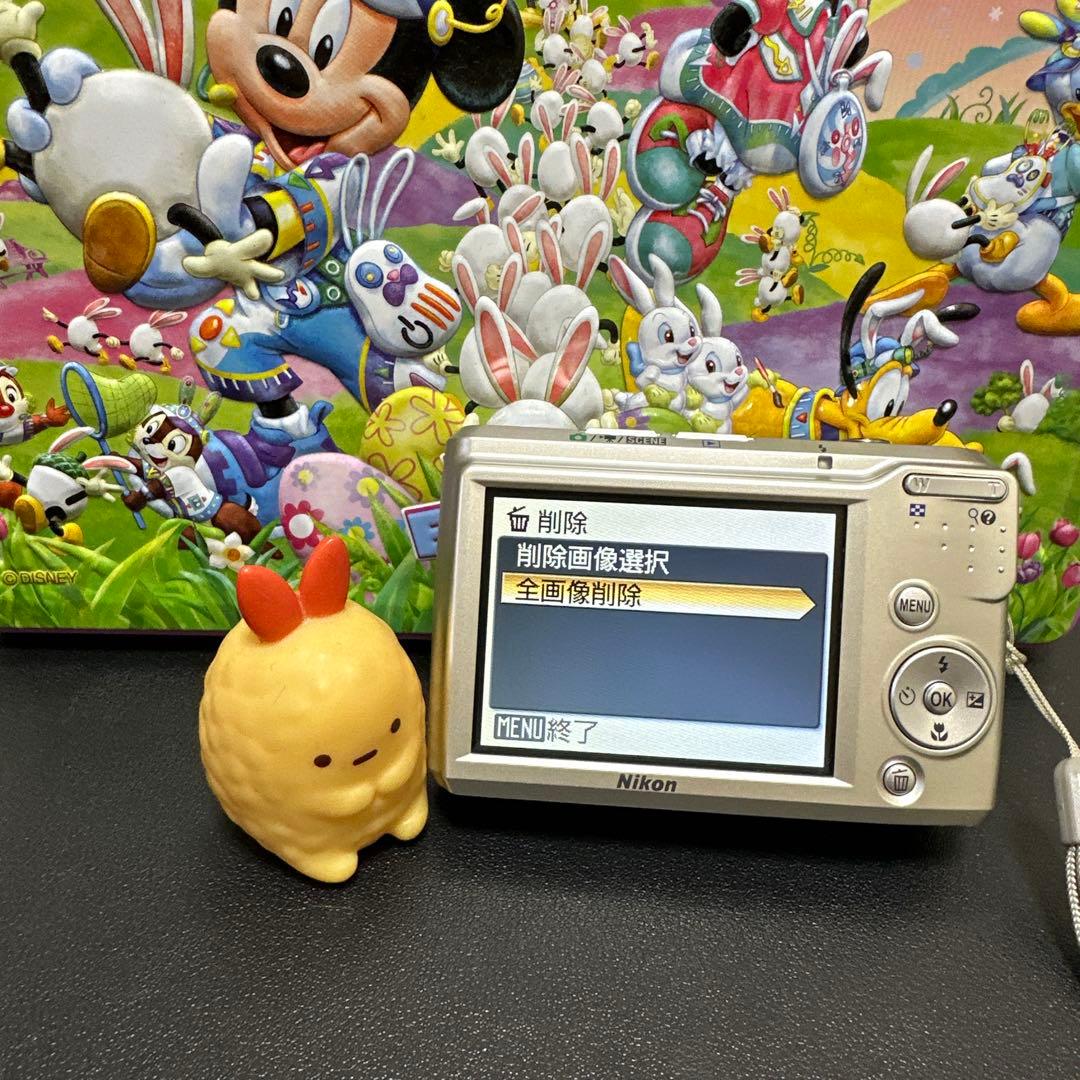 ニコン Nikon COOLPIX L16 シルバー　動作確認済　単三電池式