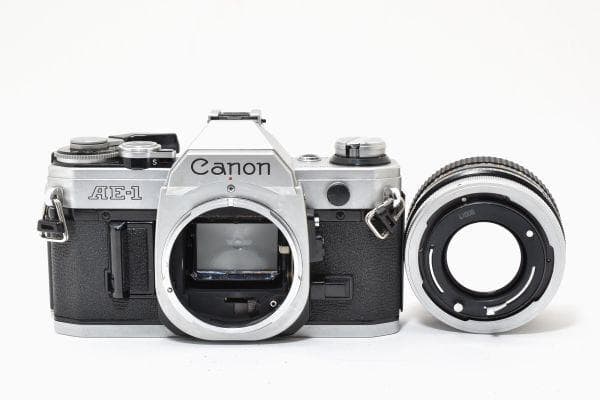 美品★ キヤノン AE-1 ボディ FD 50mm F1.4 ○マーク #947