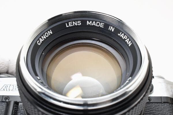 美品★ キヤノン AE-1 ボディ FD 50mm F1.4 ○マーク #947