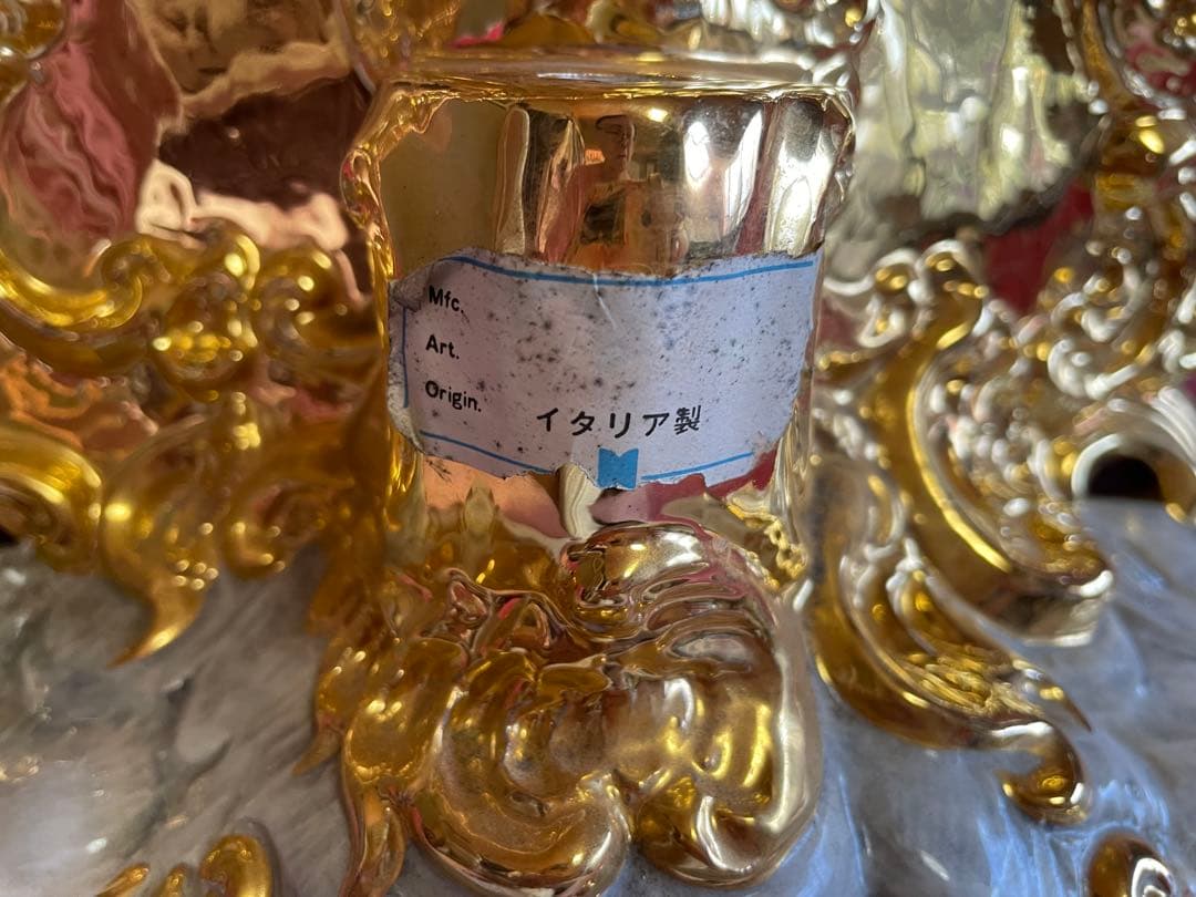 カポディモンテ　大型　ロココ バロック陶磁器 フィギュリン