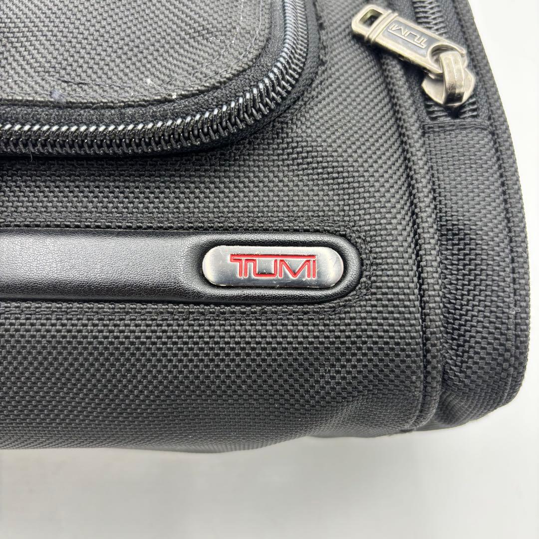 TUMI ALPHA II トゥミ トラベルポーチ 22191DH ブラック