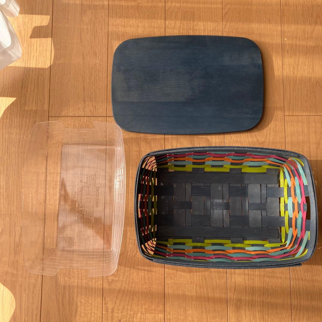 ロンガバーガー　longaberger カゴ　アメリカンビンテージ