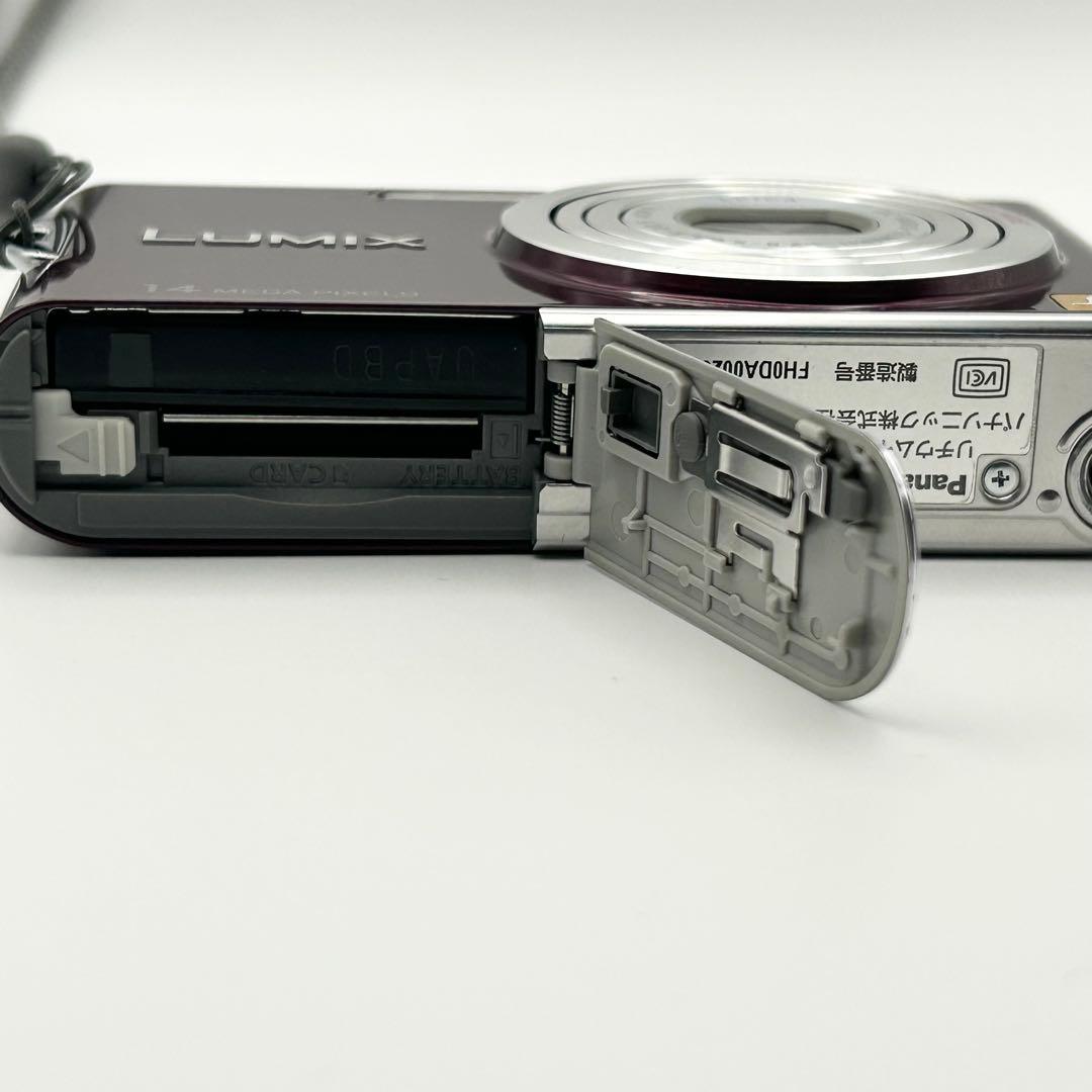 動作品★Panasonic LUMIX DMC-FX66★バイオレット★元箱付き