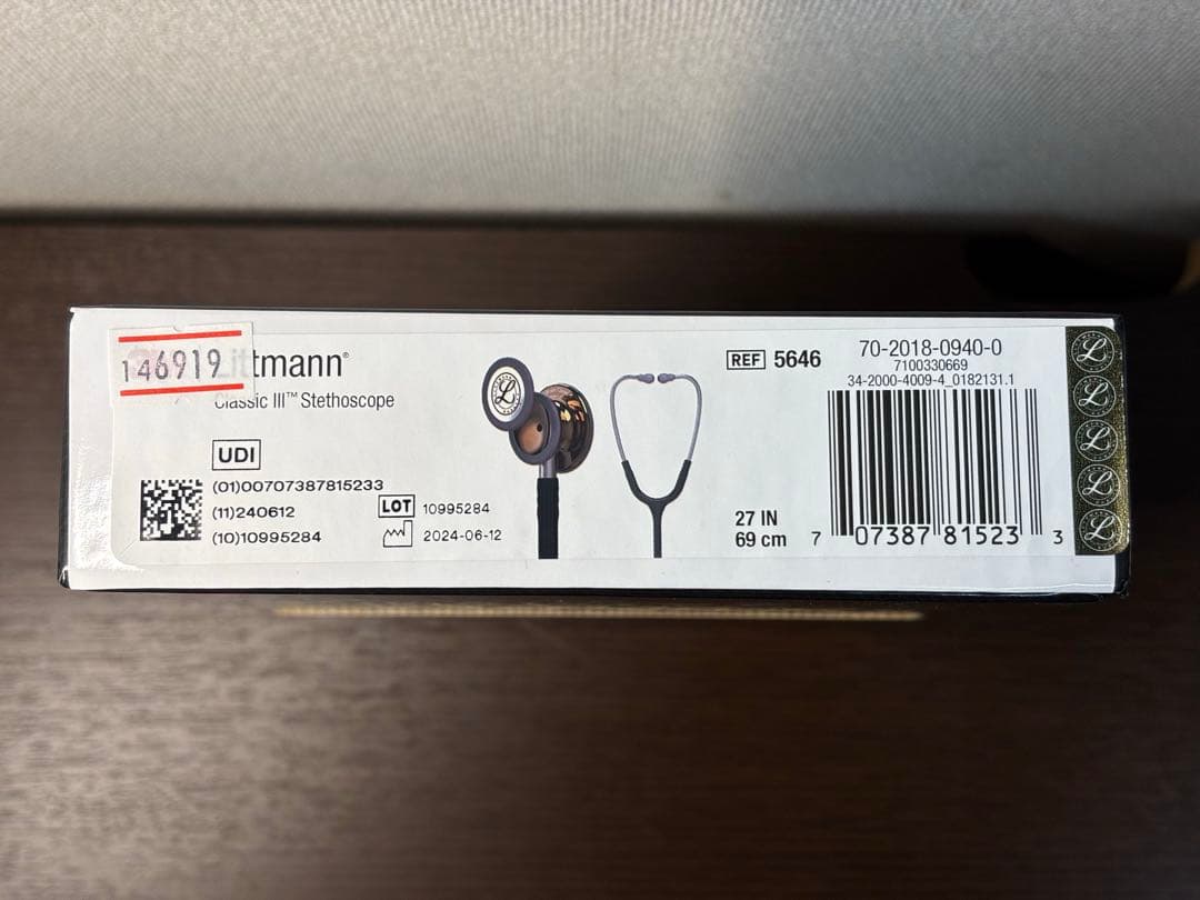 ＊新品Littmann Classic III ステソスコープ 黒