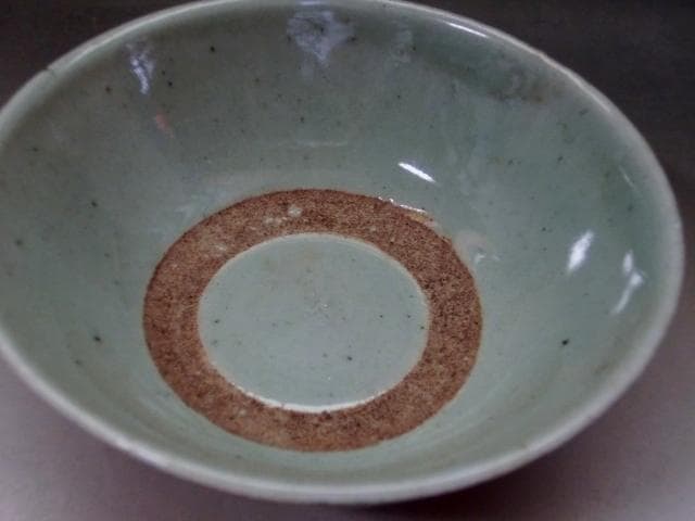 茶碗■赤絵 3点 丸窓唐草紋 お茶道具 ぐい呑み 古玩 唐物 時代物 骨董品■