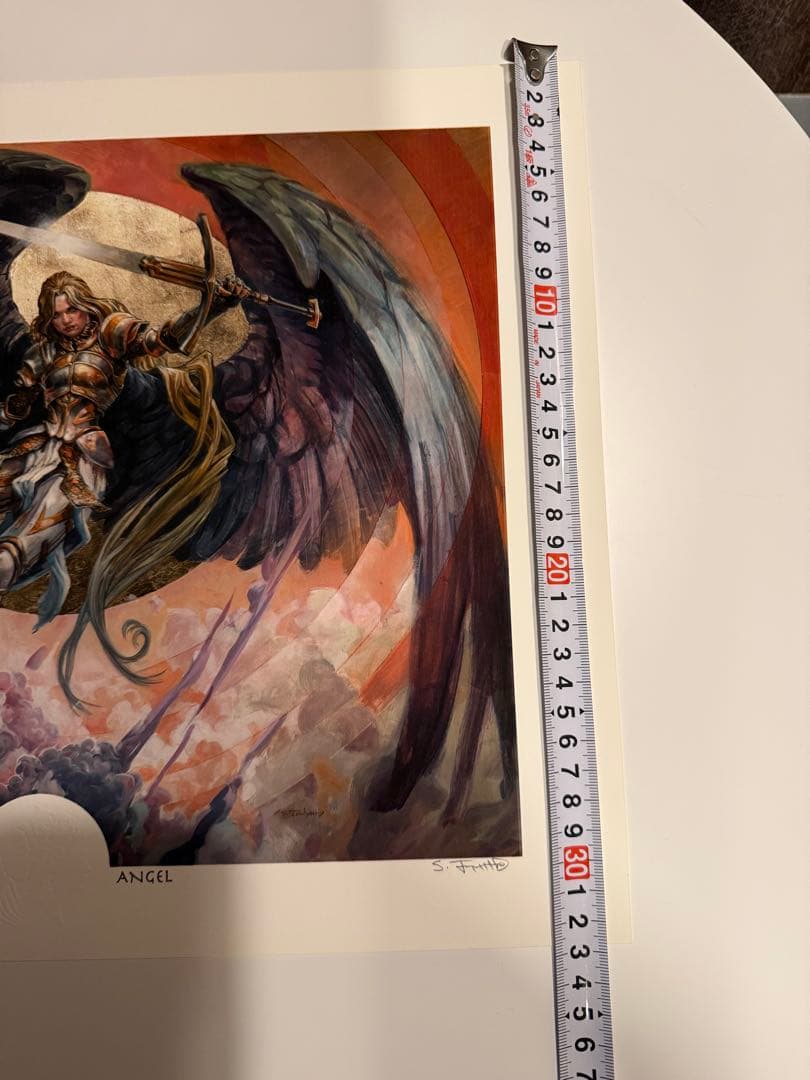 【MTG】セラの天使 アートプリント 直筆サイン入り マジック:ザ・ギャザリング