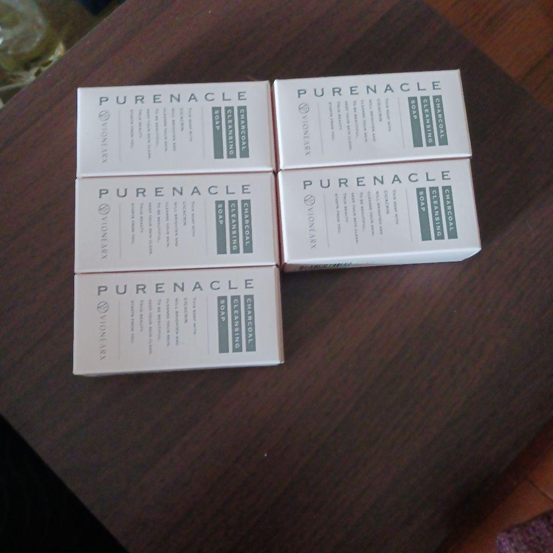 PURENACLE CHARCOAL CLEANSING SOAP 5個セット