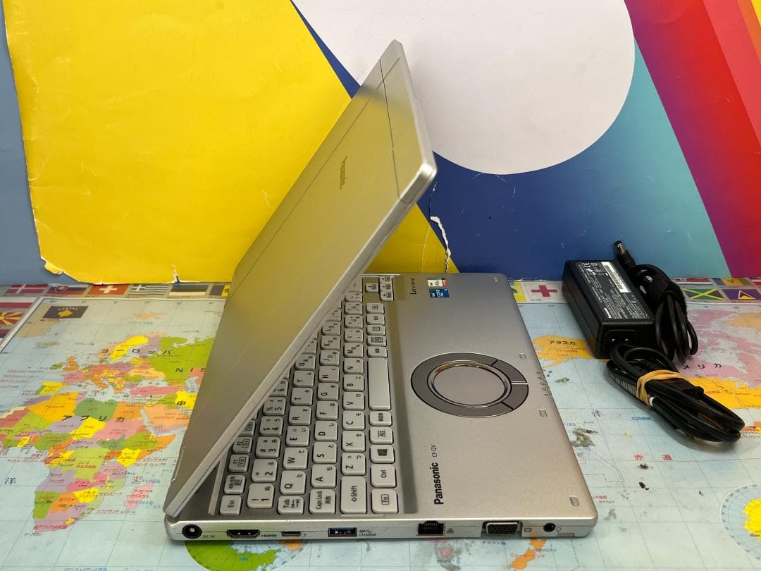 極美品 16GB CF-QV1 レッツノート 12型 2in1 タブレット 軽量