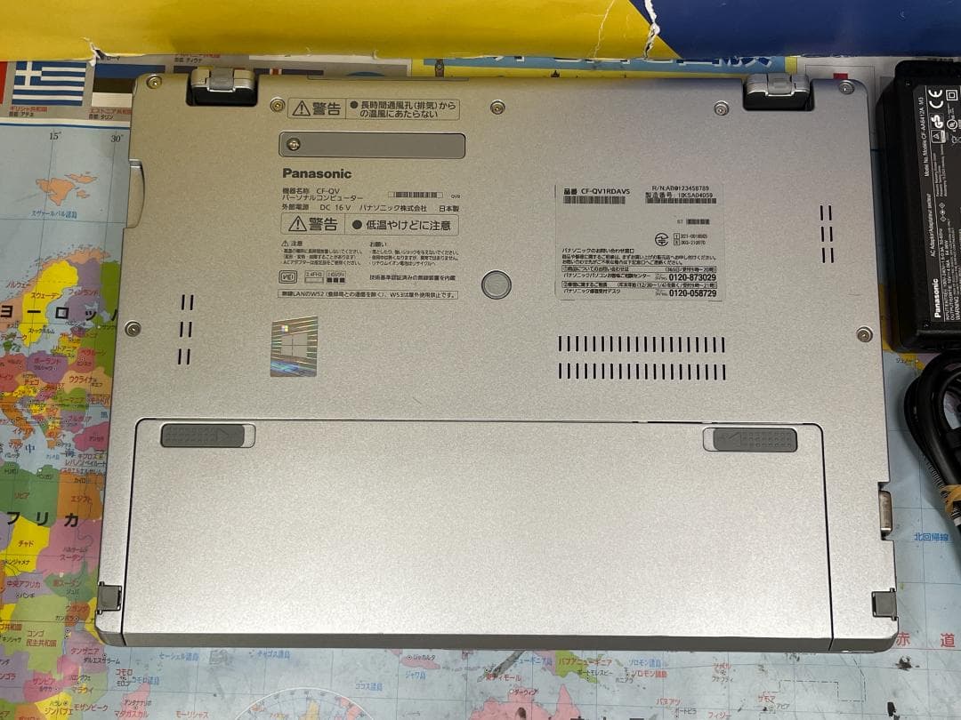 極美品 16GB CF-QV1 レッツノート 12型 2in1 タブレット 軽量