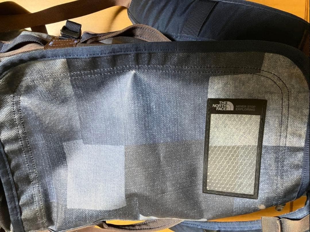 THE NORTH FACE ボストン ダッフル バッグ デニム柄 XSサイズ