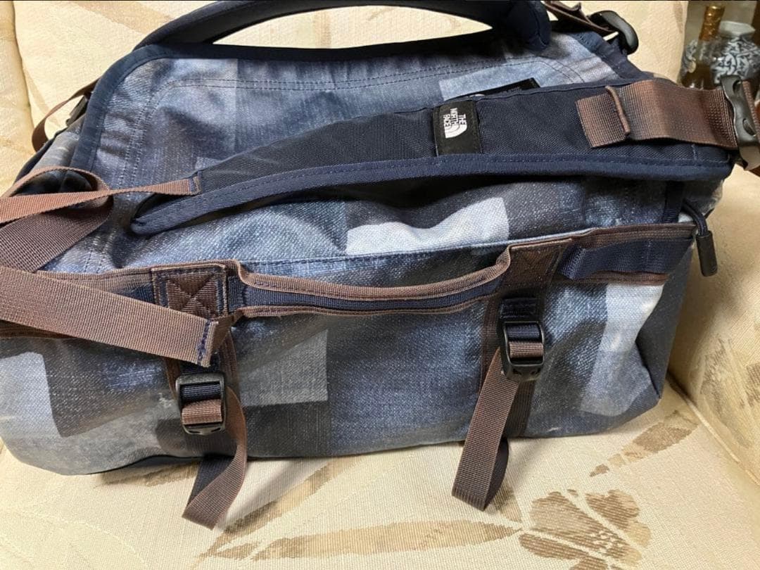 THE NORTH FACE ボストン ダッフル バッグ デニム柄 XSサイズ