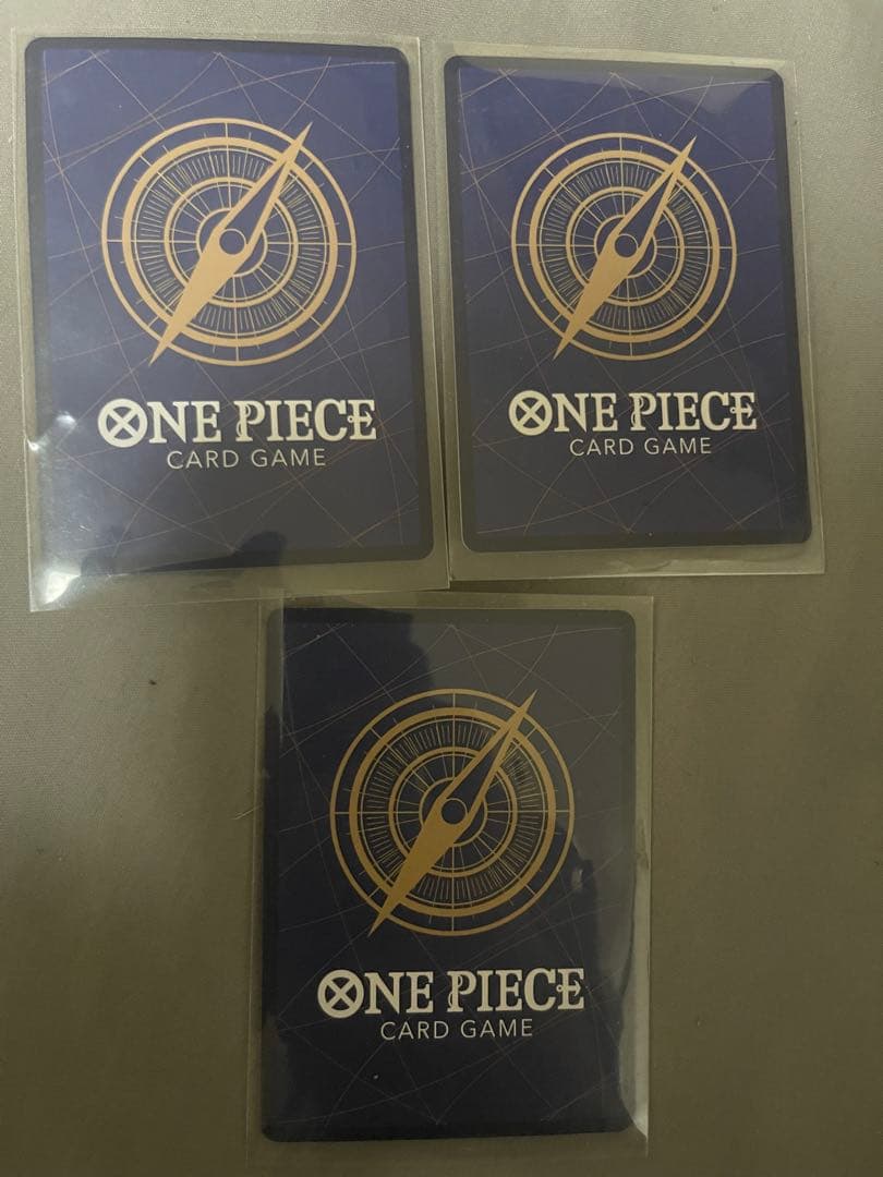 ONE PIECE カードゲーム モンキー・D・ルフィ 3枚セット
