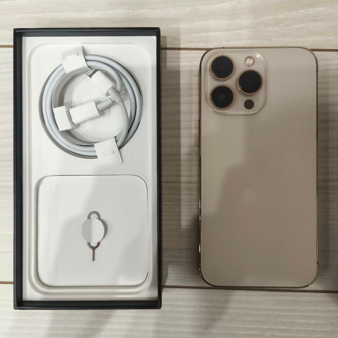 【美品】iPhone 13 Pro ゴールド 256GB SIMフリー