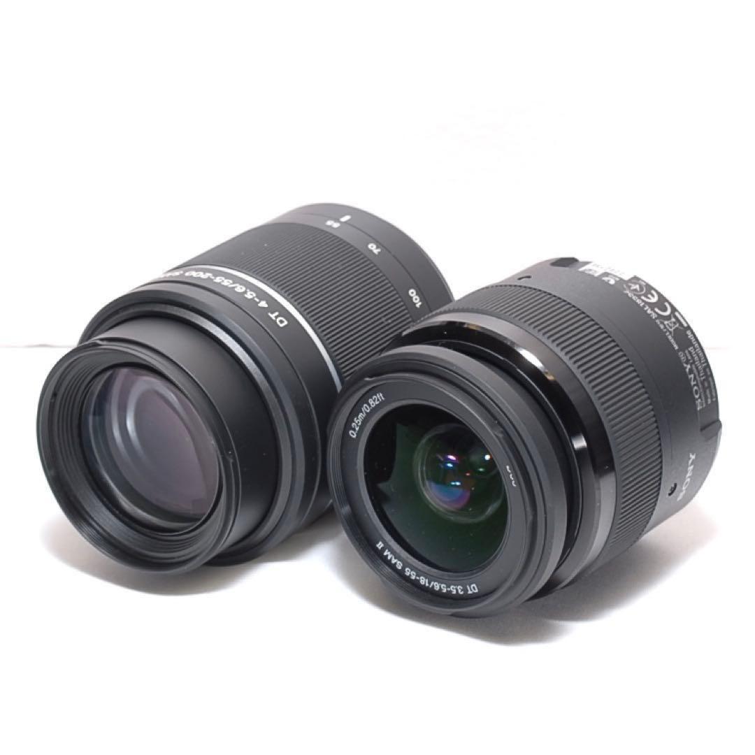 ✨美品✨SONY α58✨ダブルレンズ✨すぐに使えます✨スポーツ観戦に✨
