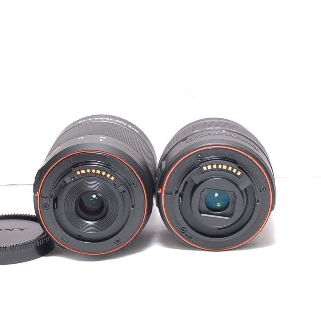 ✨美品✨SONY α58✨ダブルレンズ✨すぐに使えます✨スポーツ観戦に✨