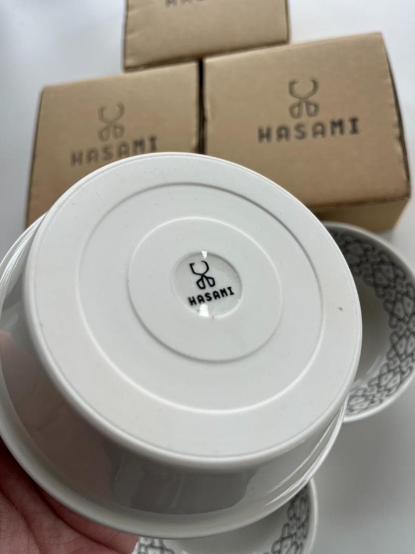 新品ベアブリック HASAMI コラボ ボウル 食器 3個セット　デッドストック