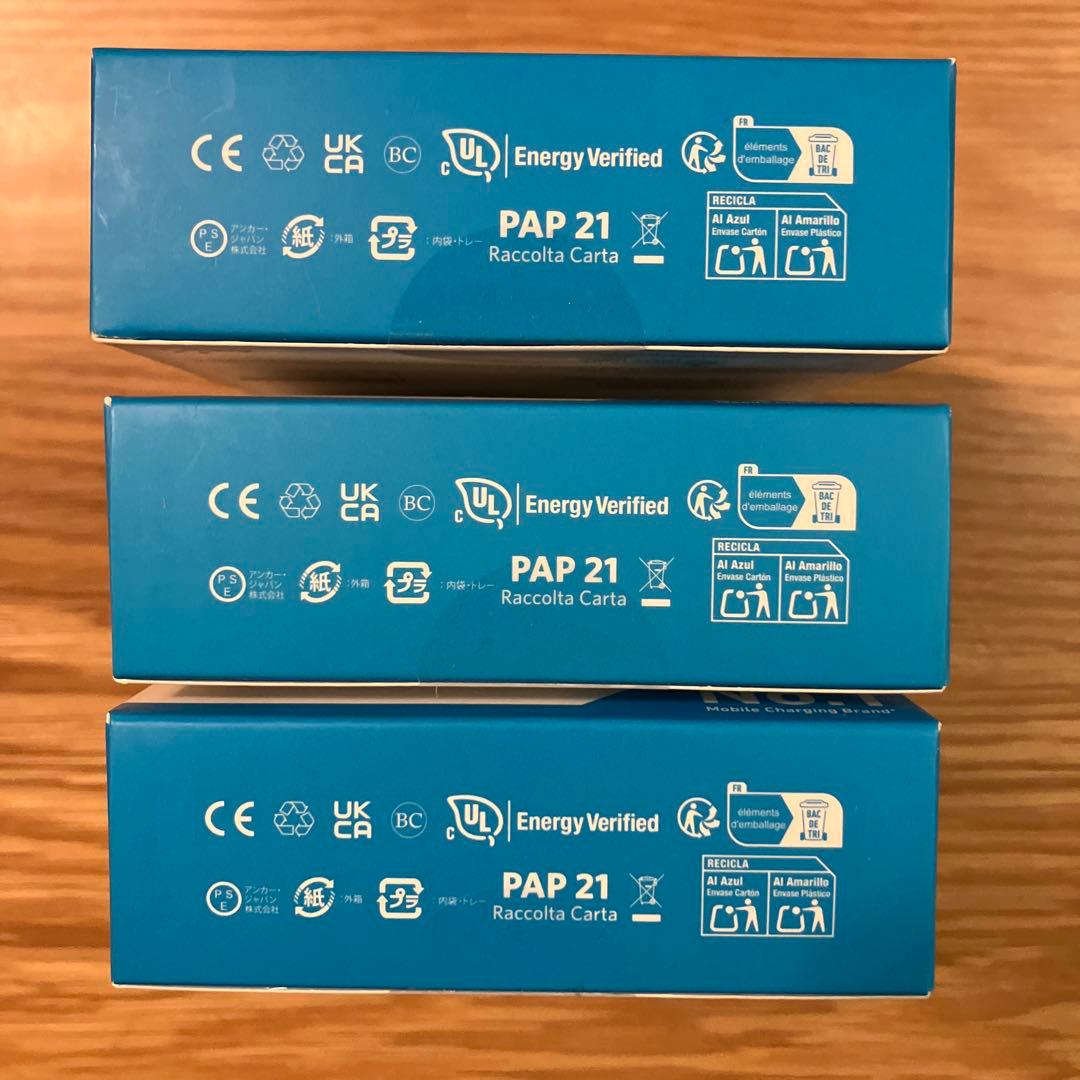 ANKER PowerCore 30W モバイルバッテリー 3個セット　533