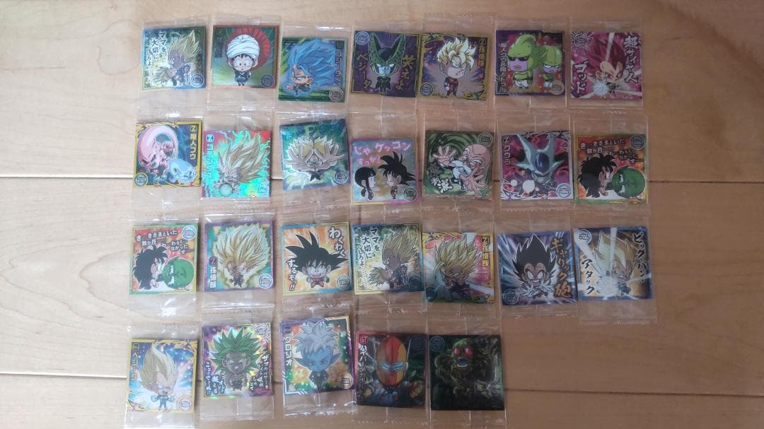 ドラゴンボールウエハースシールセット