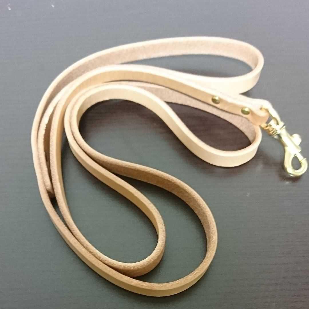 革製品 高級リード 小型犬用