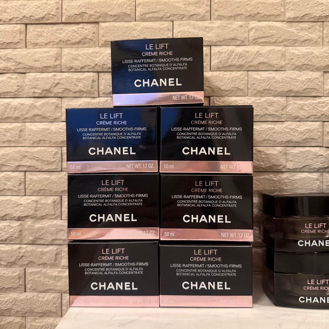【CHANEL】 LE LIFT CREME RICHE空き容器　7個セット
