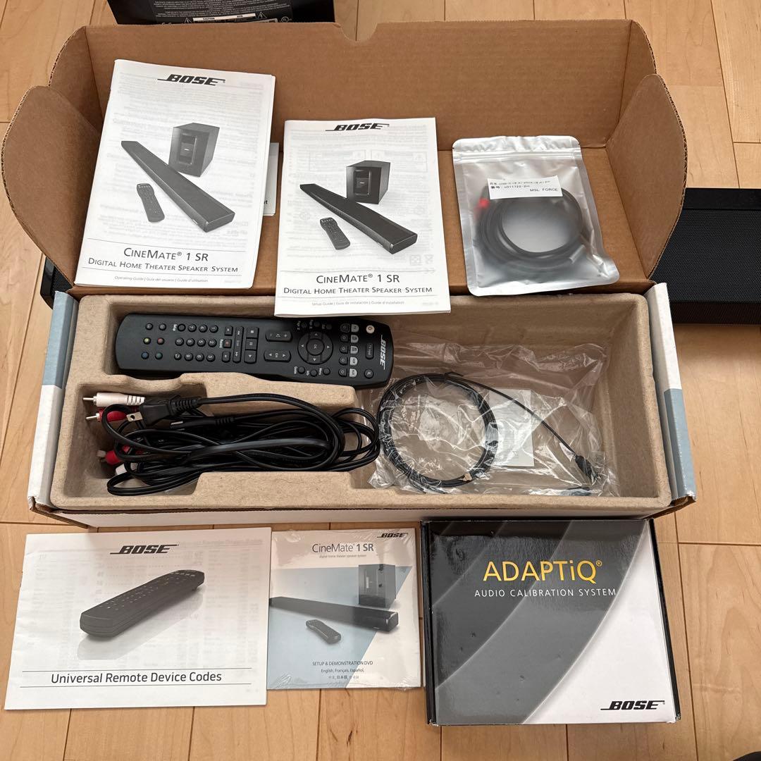Bose サウンドバーとサブウーファー セット