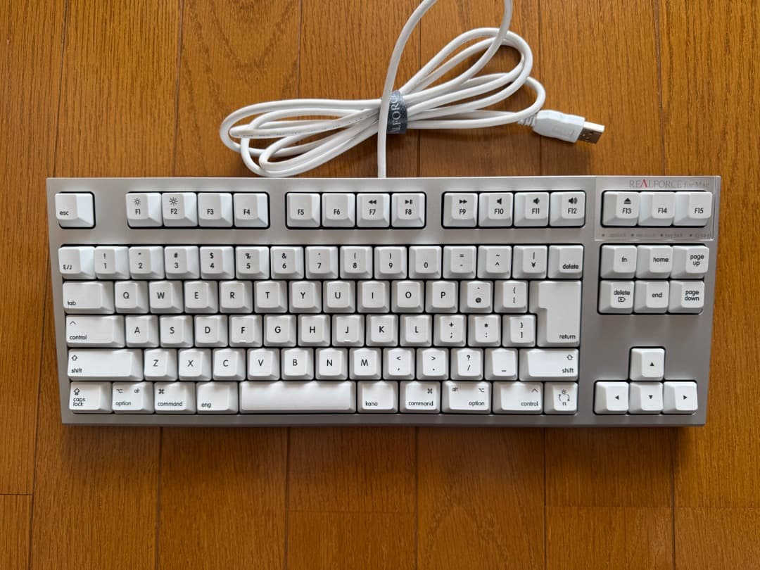 【値下げ】REALFORCE TKL for Mac　R2TL-JPVM-WH