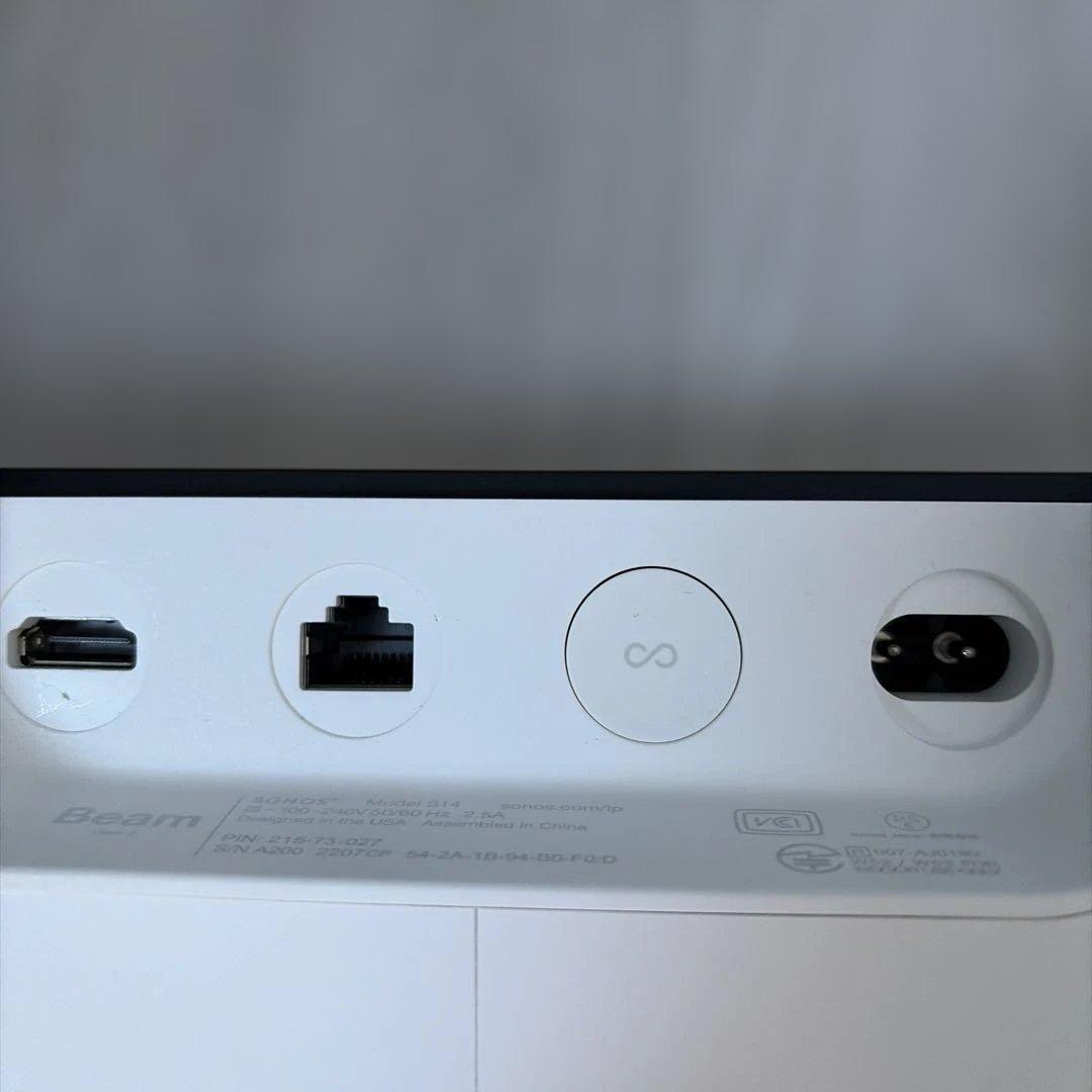 【美品】Sonos Beam (Gen 2) ＋ 純正壁掛けマウント セット