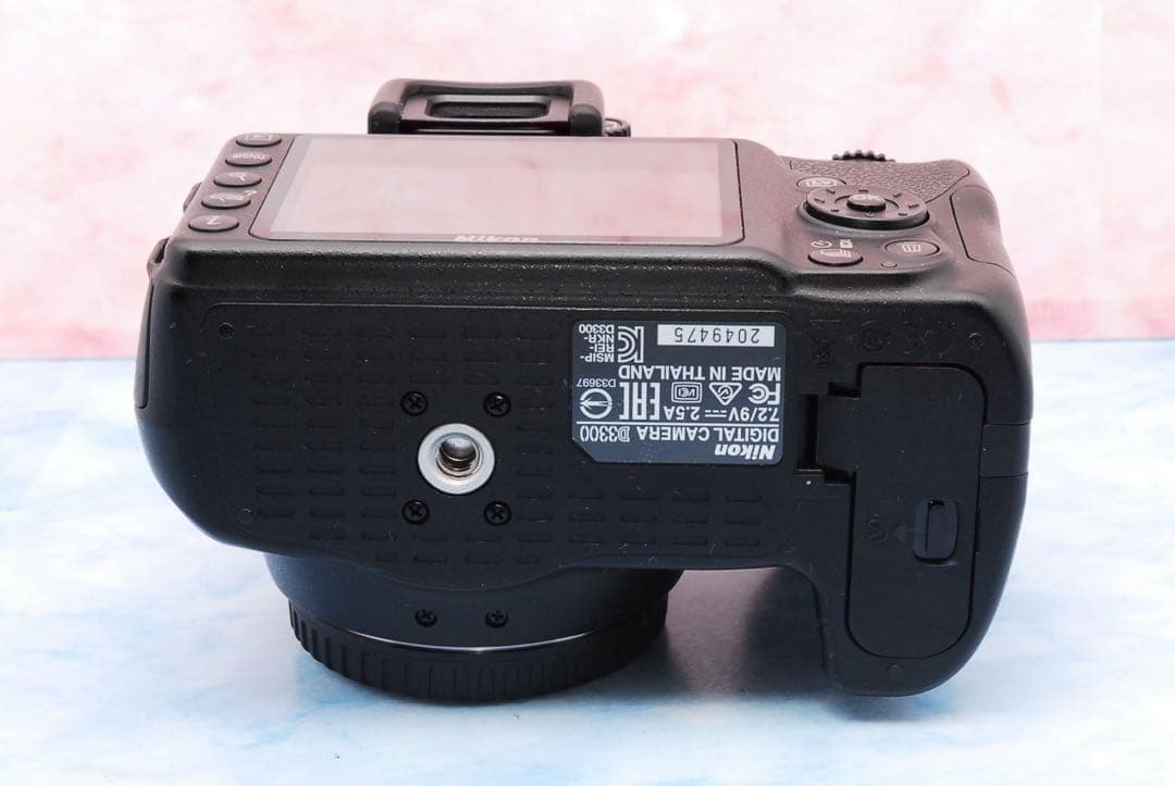 簡単操作✨Nikon D3300✨美品＆S数少✨一眼レフカメラ✨バッグ付