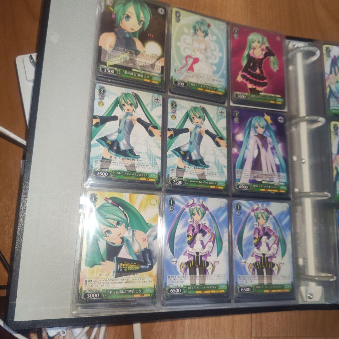 初音ミクカードコレクション合計159枚