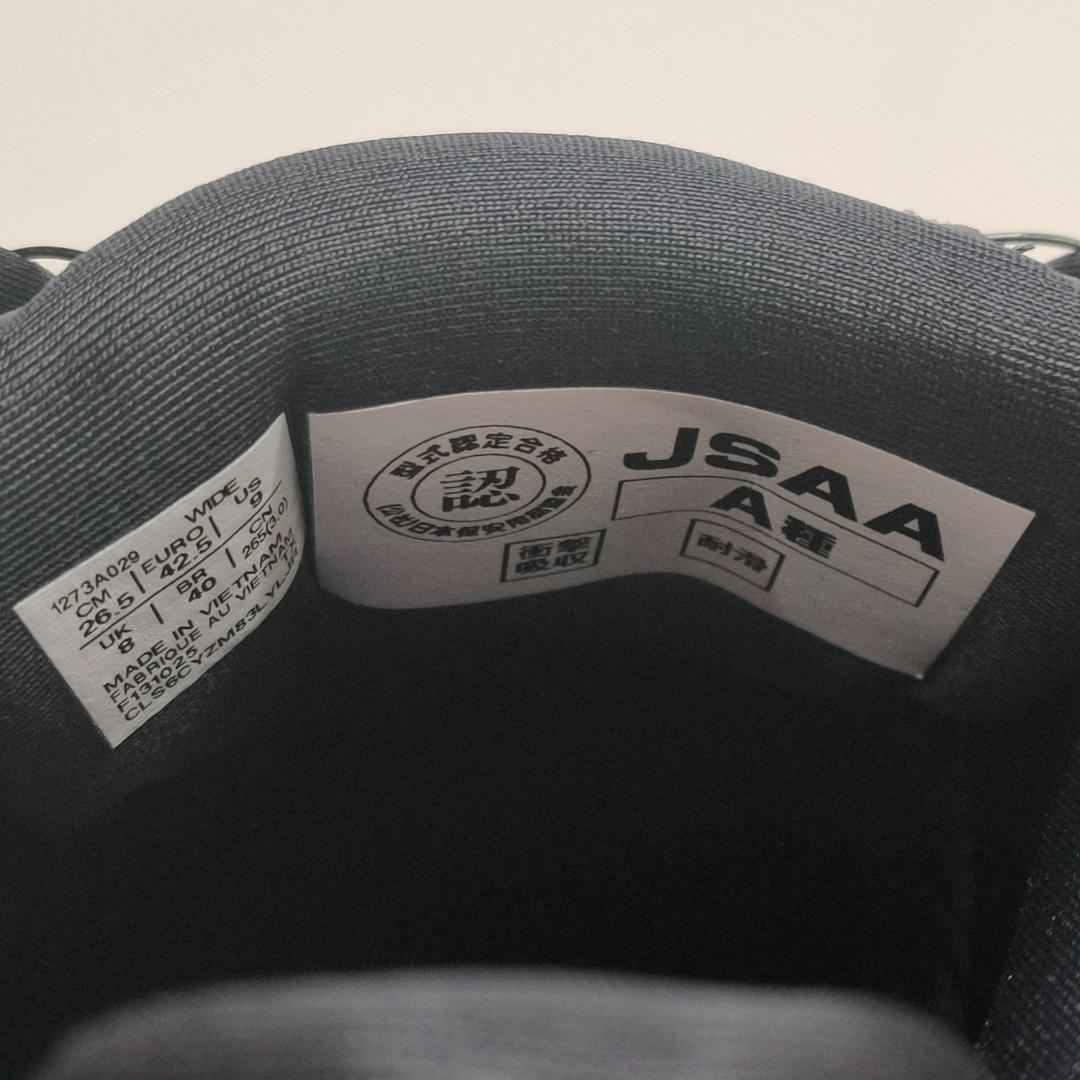 ASICS 安全靴 CP306 BOA 26.5cm ブラック