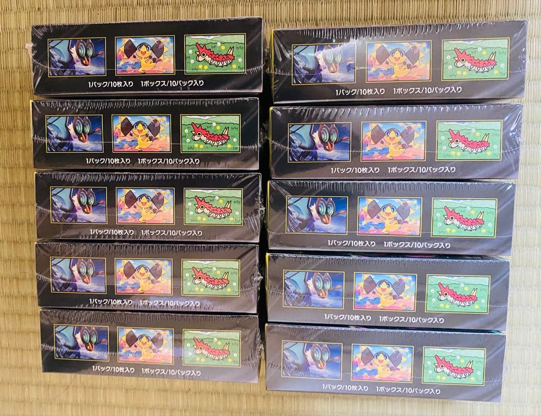 Pokémon card mega ドリームex 10 box set