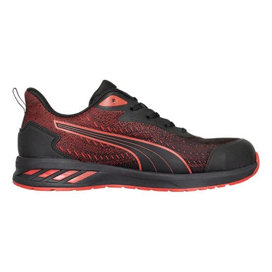【新品未使用】puma セーフティシューズ　グライドレッドロー 25.5cm