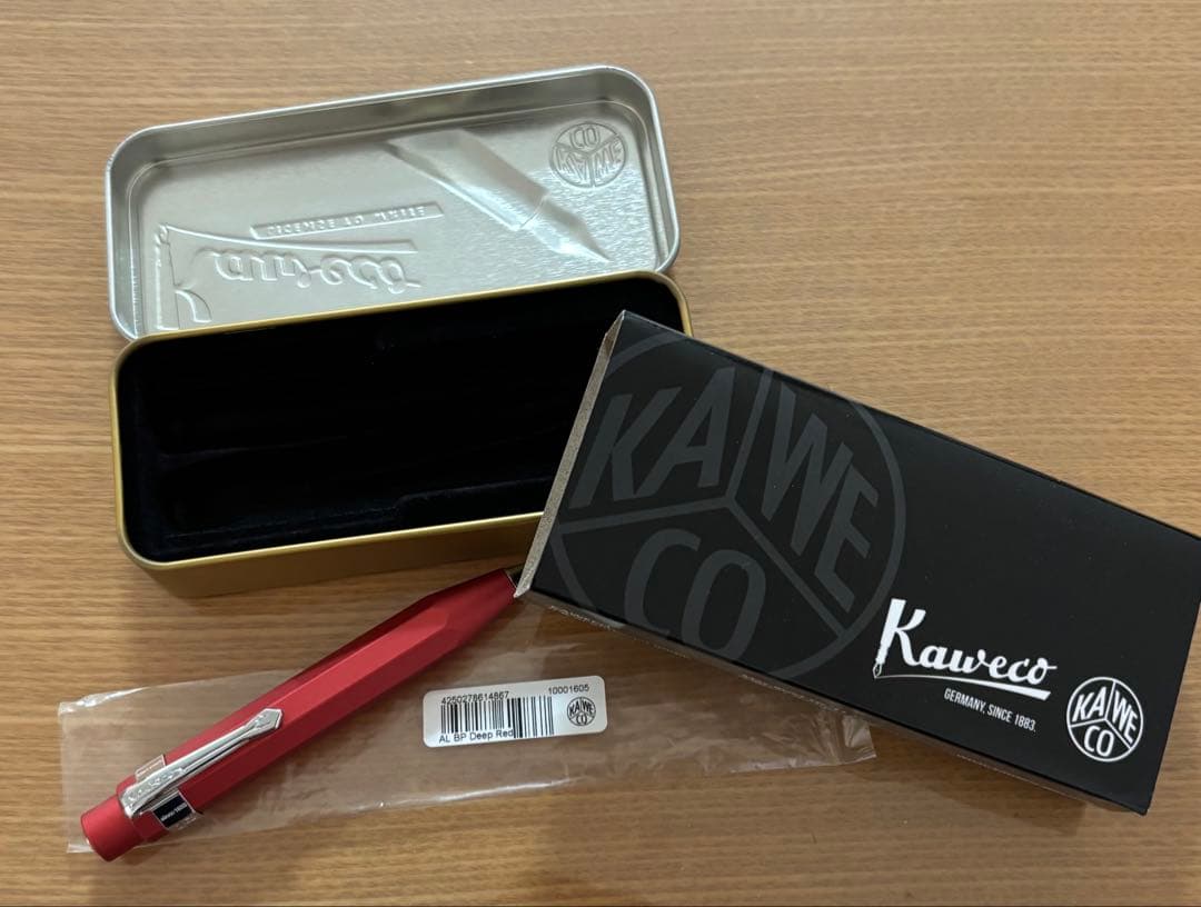 最終期間限定価格　KawecoアルスポーツDeep Red ボールペン