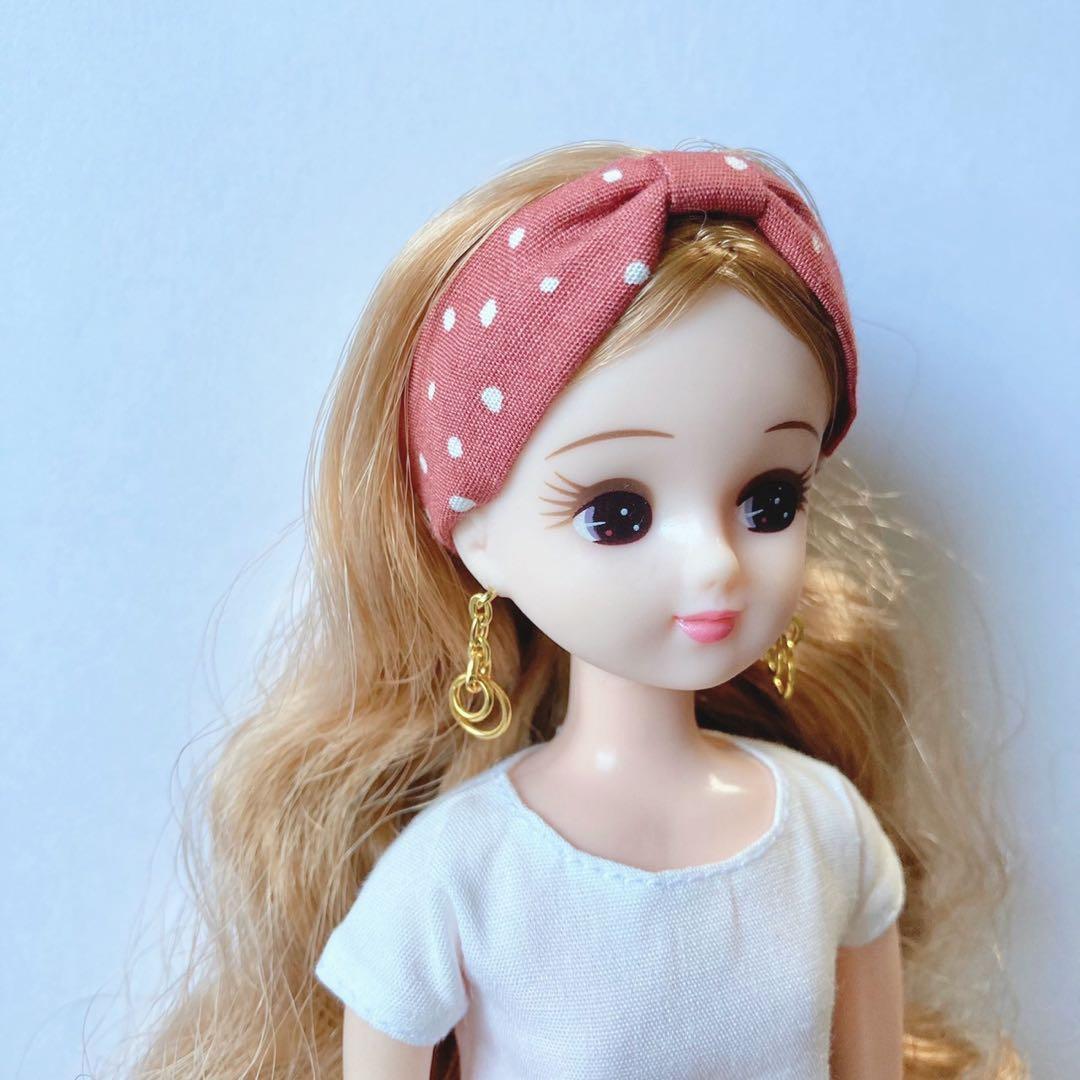 【L32】リカちゃん ヘアバンド&ピアスセット